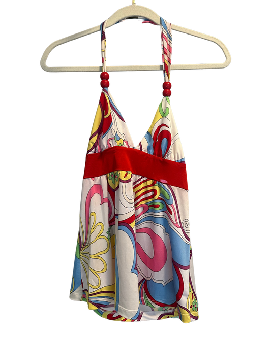 Emillio Pucci RARE  Baby Doll Tank Top