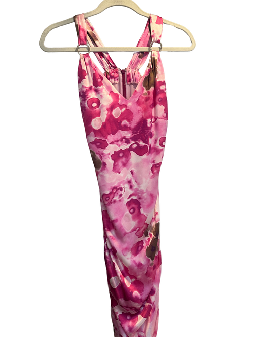 Gianni Versace Silk Bodycon Mini Dress