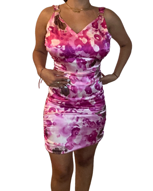 Gianni Versace Silk Bodycon Mini Dress