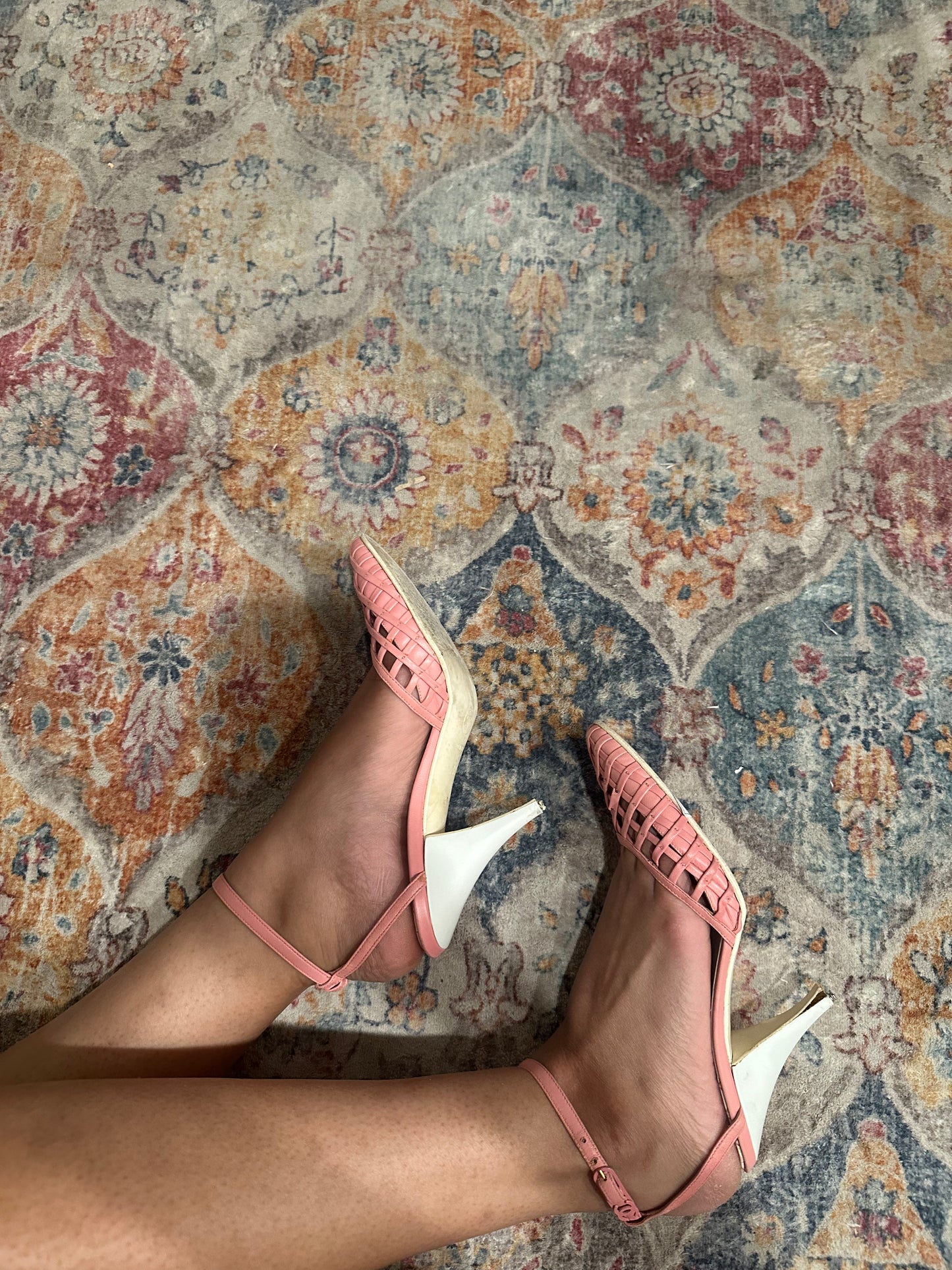 Chanel Pink D'Orsay Heels Size 36