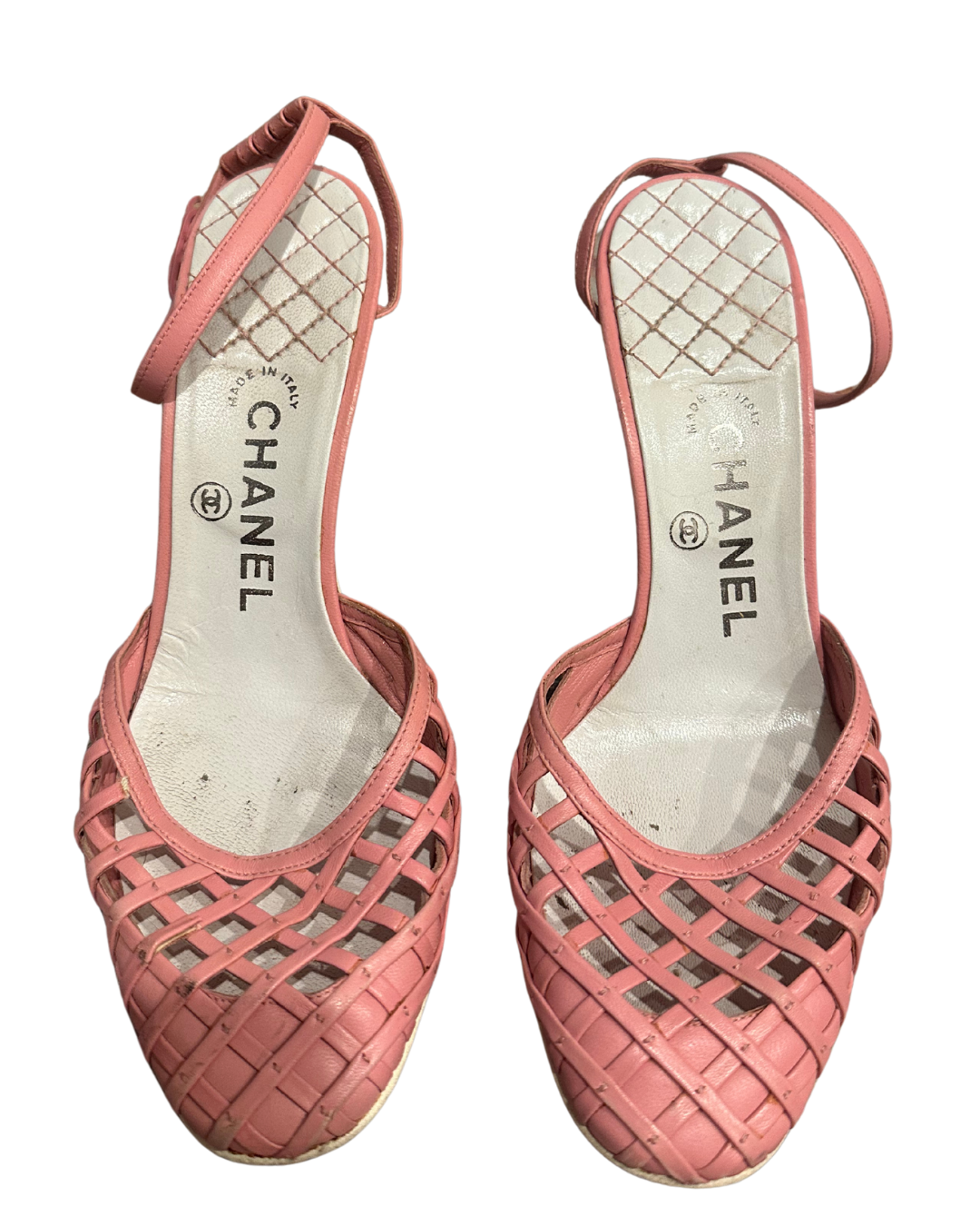 Chanel Pink D'Orsay Heels Size 36